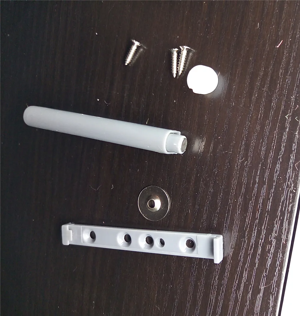 2sets/3sets Magnetic Head Push To Open System Damper Buffer Cabinet Door Cupboard Catch For Home Kitchen Furniture