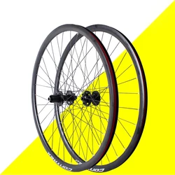 700C Road Bike Gravel Thru Axle Bicycle Wheel Front 2 Rear 4 Spokes Front 32H Rear 32H Disc Brake Model 120 Sound Wheels