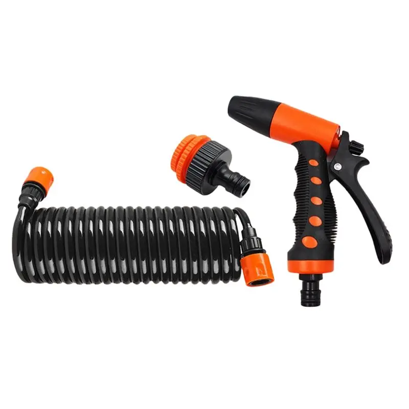 

ABKY-Faucet For Car Wash Kit Pumpless Cleaning Kit For Car Cleaning And Garden Use Fits Most Garden Hoses