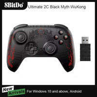 8BitDo Ultimate 2C Wireless Controller for Windows 10/11 Wired Gamepad Black Myth WuKong with Hall Effect Joystick for Android