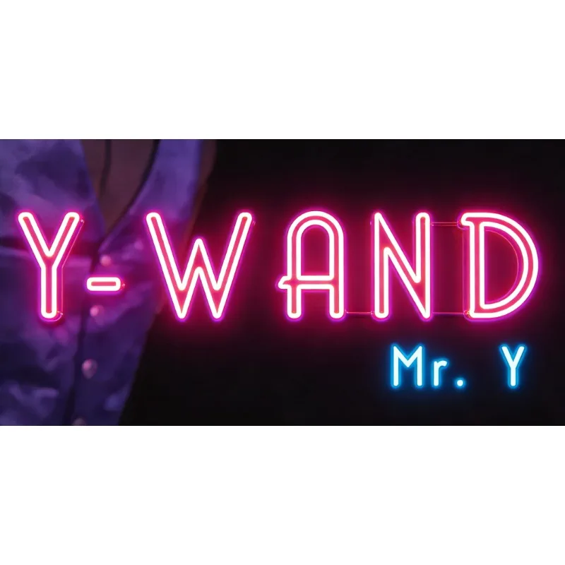 

Волшебная палочка Y Wand с эффектом изменения цвета – от Mr. Y & MS Magic Gimmicks. Реквизит для сценических и крупноплановых фокусов, аксессуары для комедийных представлений, магия.