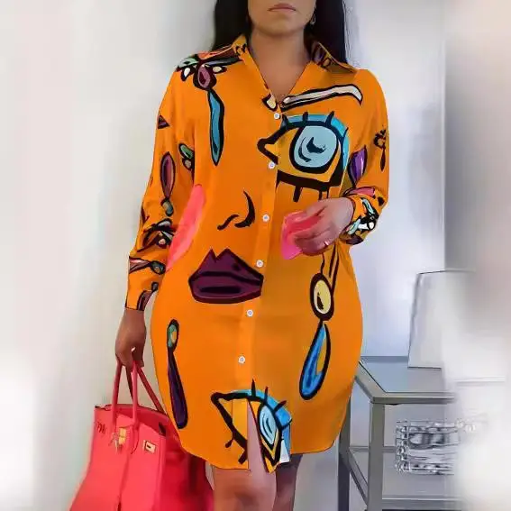 

Женский комбинезон большого размера с подвесным бедром, обычный све Polyester Fiber ort Sve irt Sle Slim Fit Deformation Res...