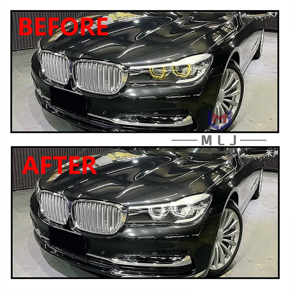 Angel Eyes For BMW 7 Series G11 G12 2016-2018 Low Version DRL LED Guide Light Tube Daytime Running Light Headlight Accessories view 2