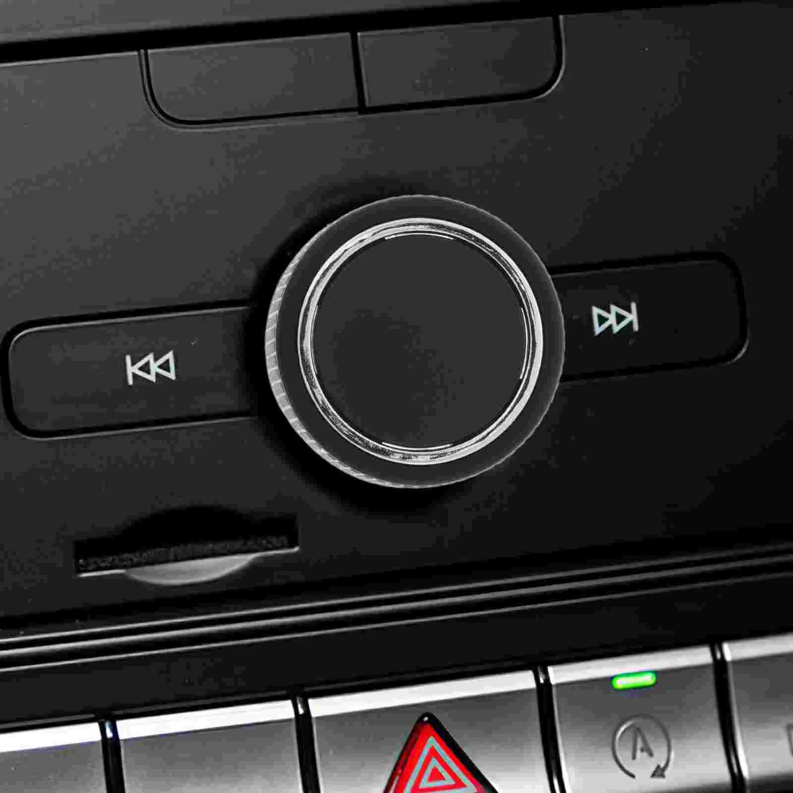 Audio Adjustment Knob The Volume Car Power Handle Knobs Auto Radio Stereo Control Dash Button Plastic Replacement Covers