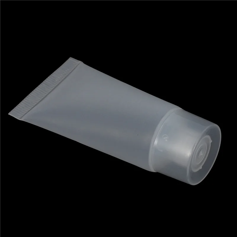 【HOT-SALE】500 stuks 15 ml hervulbare buis lege lotionfles zachte buis met dop reizen knijp make-up container hervulbare fles