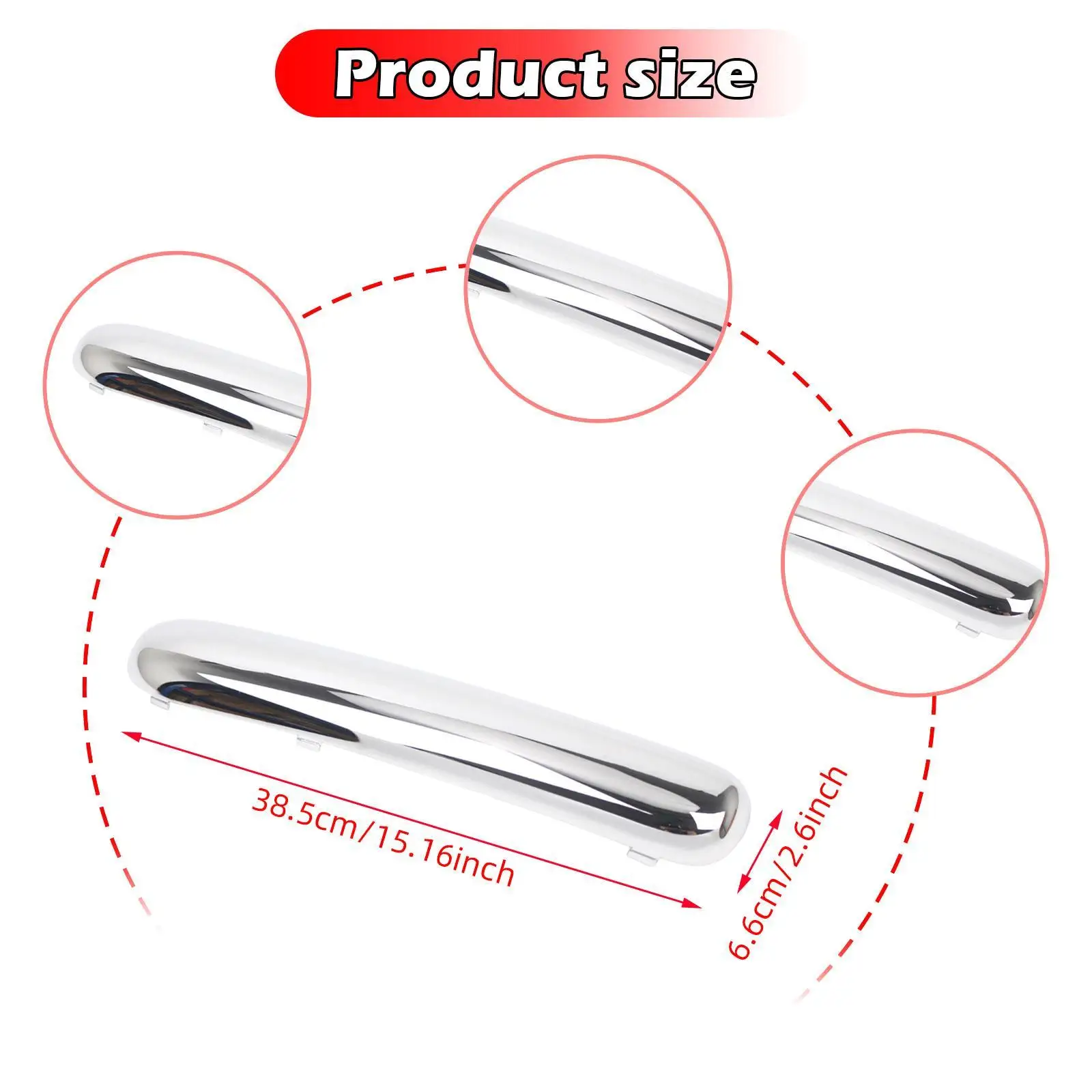 المصد الأمامي غطاء الكسوة أنيق ملحقات السيارات تعديل إصلاح لليمين استبدال جزء ل Mini Copper Cabrio R50 #6