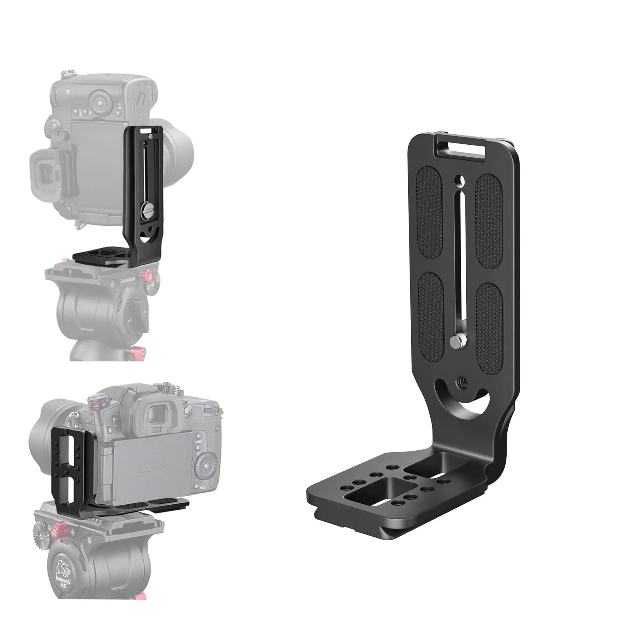 DSLR-Kamera L-Halterung, vertikales horizontales Schaltstativ, Schnellwechselplatte, kompatibel mit Sony DJI Osmo Ronin Zhiyun