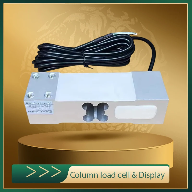 L6E3 C3 Precision Industrial Shear BeamLoad Cell 50-300kg Strain Gauge Sensor for Batching Scale System Weighing Transducer
