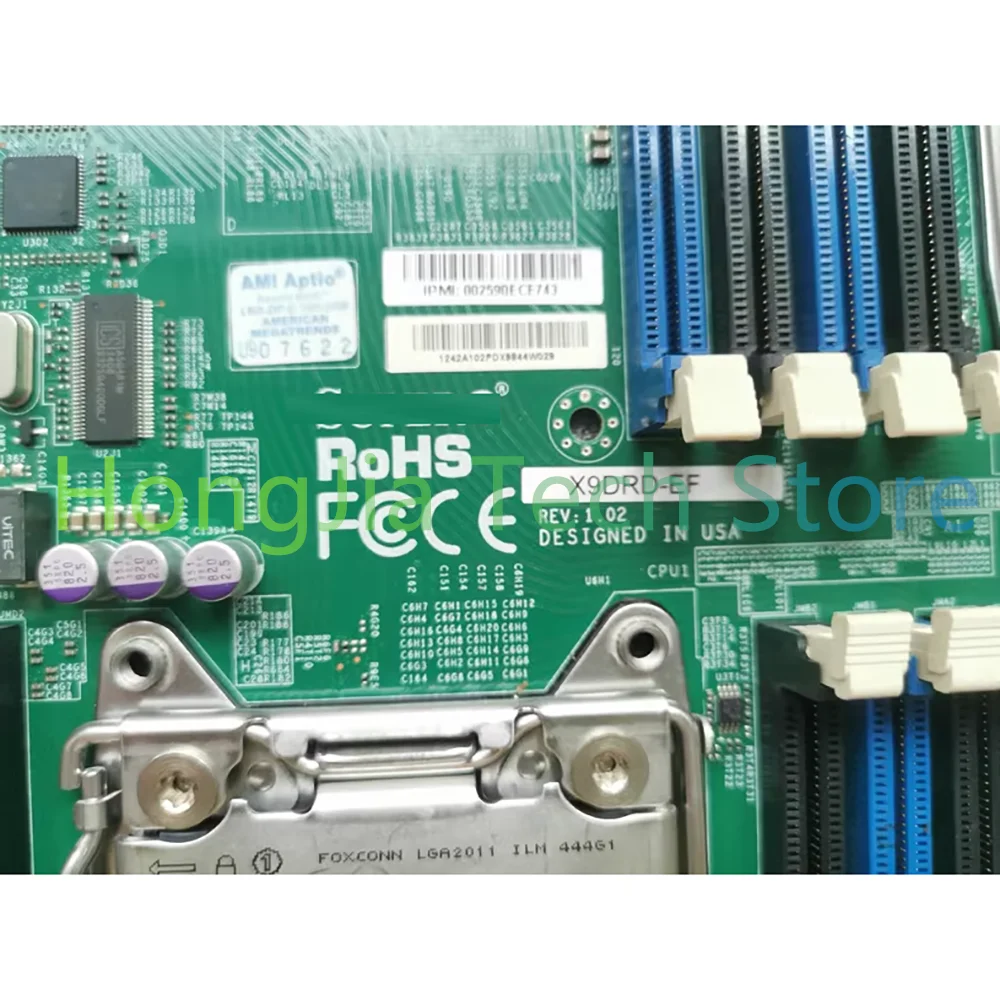 

Серверная материнская плата X9DRD-EF C602, чип 6 PCI-E