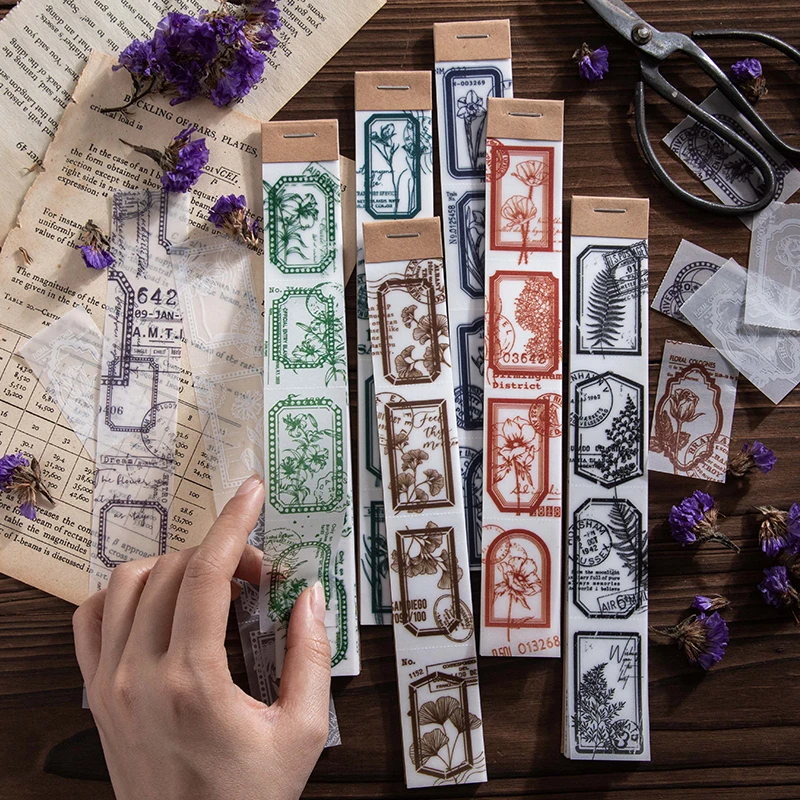 30 ورقة نبات كبريتات المواد الورقية الزهور اليدوية الخريف الزخرفية DIY أقحوان سكرابوكينغ 245*45 مللي متر القرطاسية