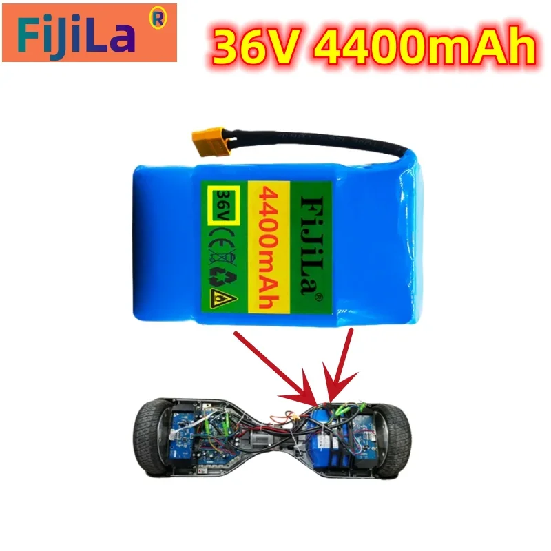 

100% new original 10S2P 36v 44ah lithium battery 4400mah lithium-ion battery pack 42v 4400mah roller torsion car