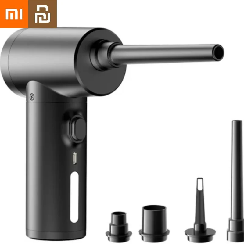 Xiaomi Youpin Wireless Air Duster 50000 RPM Dust Blowing Gun USB Compressed Air Blower Cleaning Computer Laptop Keyboard Camera