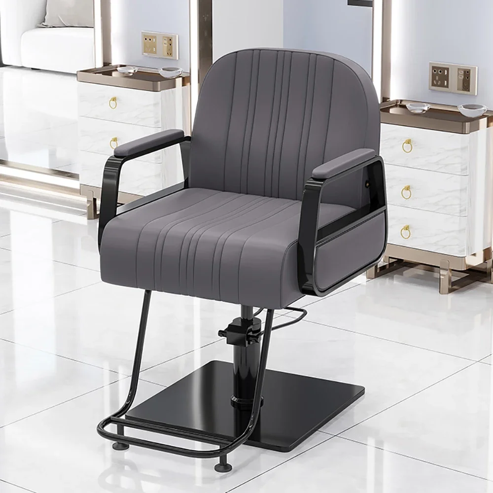 Comfortable Unique Barber Chair Aesthetic Luxury Personalized Simple Hairdresser Chair Trendy Salon Kapperstoel Hair Furniture