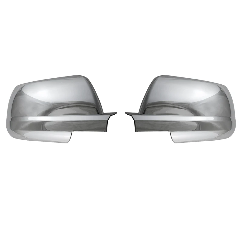 

Bright Chrome Rear View Mirror Cover-Side Door Mirror Cover Cap for Toyota-Tundra 2007-2020 / Sequoia 2008-2015