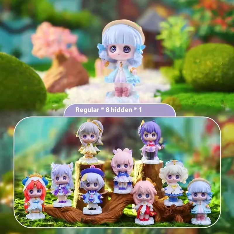 Genshin Impact Game Blind Box, Hand Made Surprise Lucky Box, Anime Fashion, Cute Figure, Décoration de voiture, Creative Birthday Gift for C