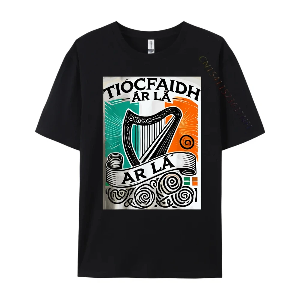 Tiocfaidh Ar La Vintage Ireland Irish Flag Irish Republican Lowest Prices T Shirt Homme Print Adult New Shirts T-Shirts Birthday