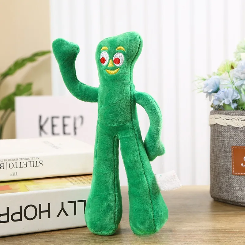 

Squeaky Plush Dog Toy Pet Sound Toy Little Green Man Doll Durable Chew Molar Stuffed Toy Halloween Gift for Indoor Puppy Cats