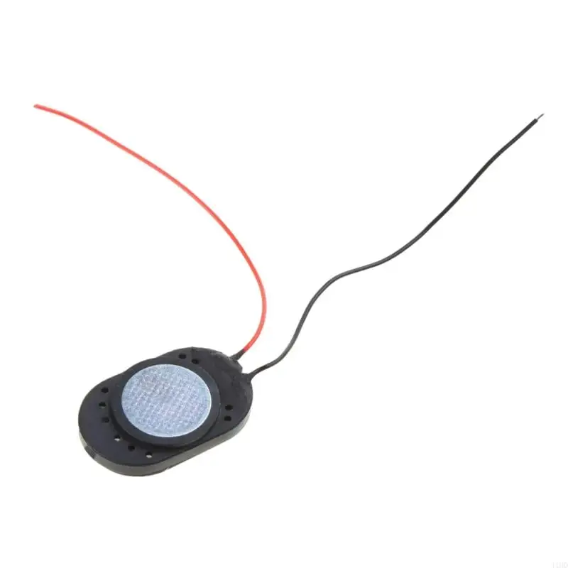 J1HD แพ็คของ 2pcs ลำโพงพกพา Mini 2415 8ohm 1W ลำโพงพร้อมสายเคเบิลสีดำสำหรับโน้ตบุ๊ก DIY การดัดแปลง