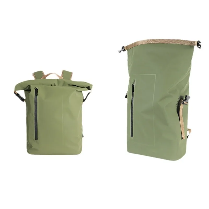 Outdoor Waterproof Bag 25L Camping Travel Rainforest Rafting Large Capacity Shoulder Multifunctional Waterproof Bag TPU