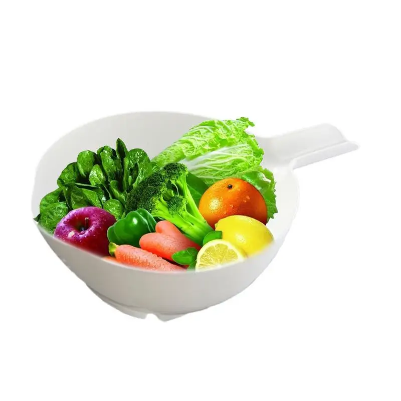 Multifunctional Drain Basket Drain Basket For Food Dishwashing Basket Kitchen Fruit And Vegetable Drainage Sieve for Kitchen