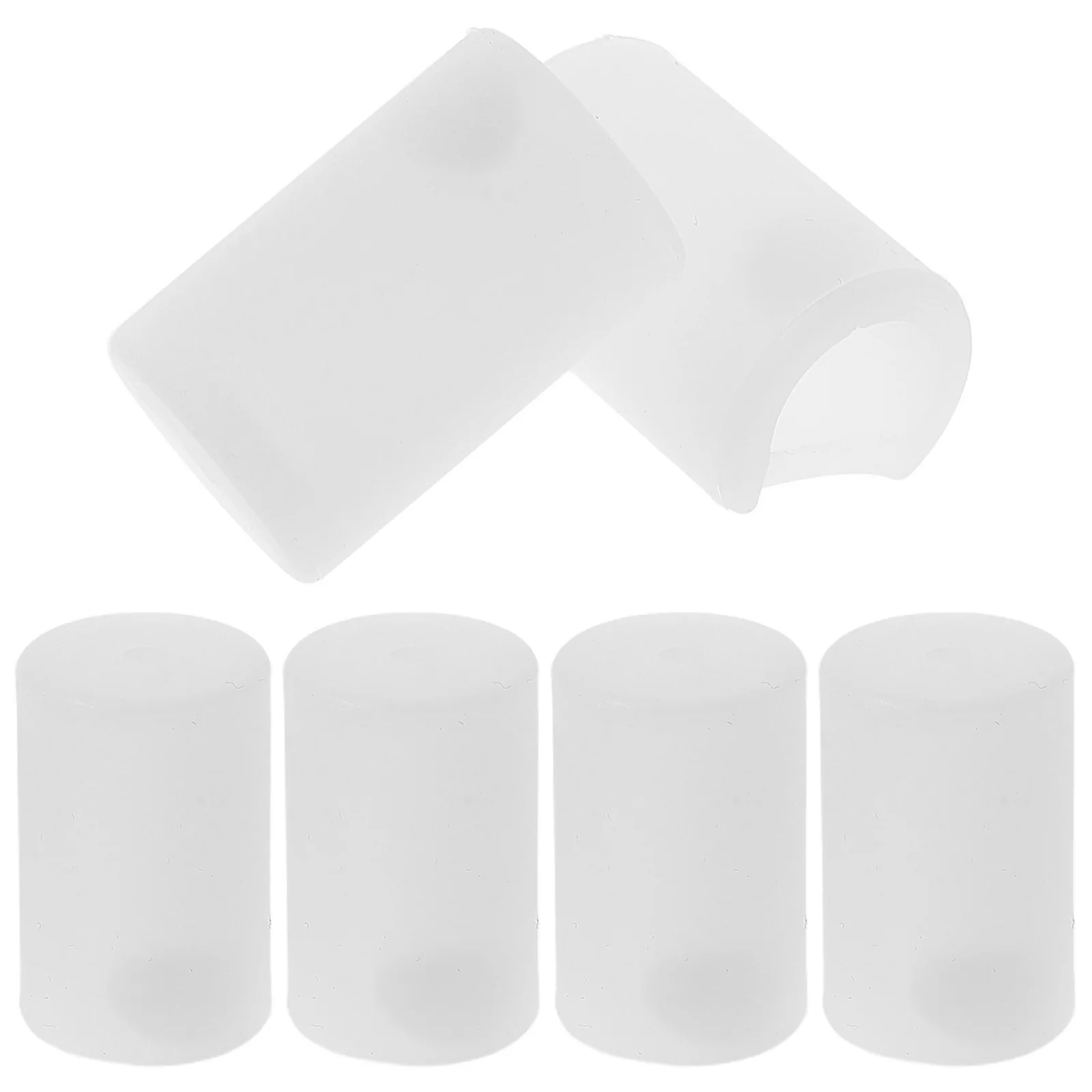 6 Pcs Child Door Anti-collision Angle Baby Barrier Shed Insulation Silica Gel Pull Protective Sleeve