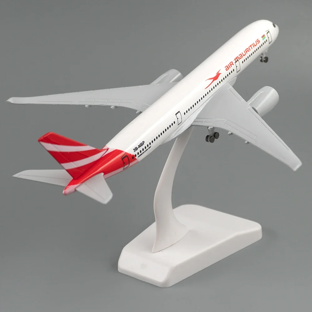 

19 см самолет Airbus Air Mauritius A350 сплав модель самолета игрушка детский подарок для коллекции украшения