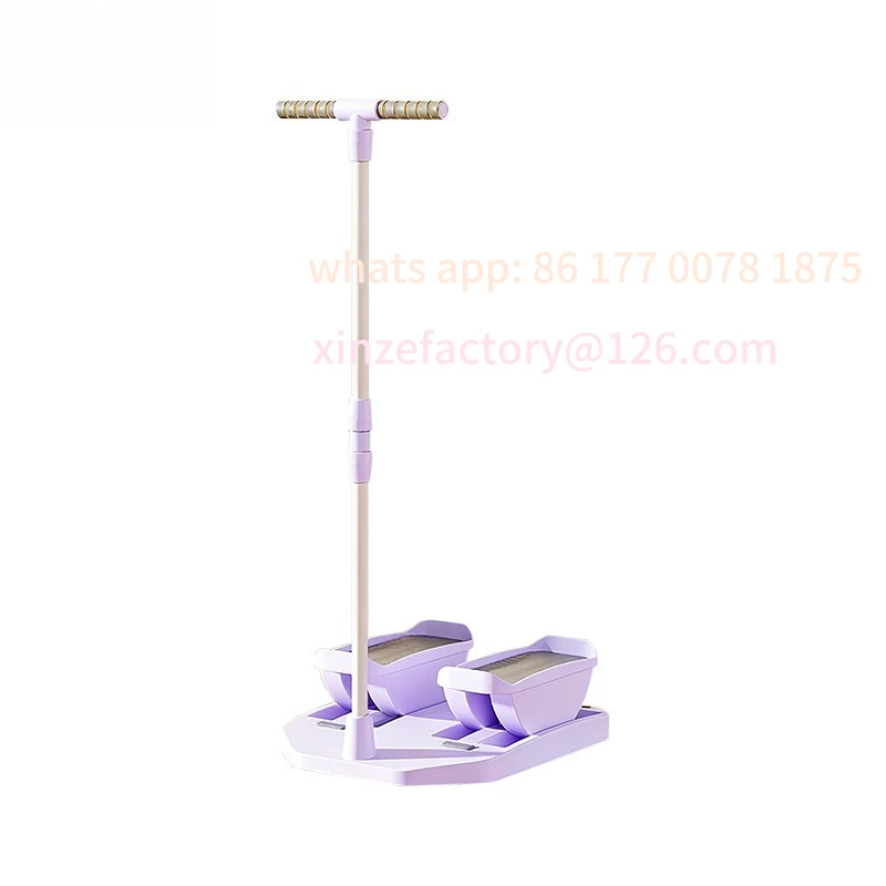 

Customizable tiptoe stretch plastic legs thin waist fitness leg stretching rocking machine