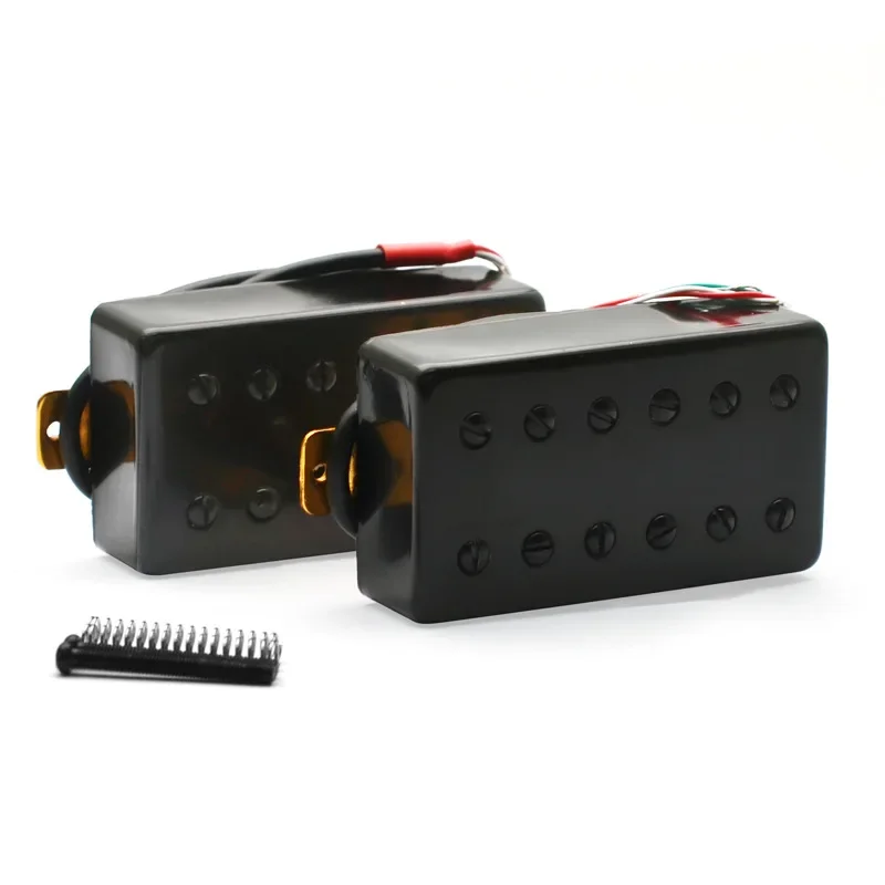 خرطوشة جيتار كهربائي Lp بإطار مزدوج، بدون إطار فضي، خرطوشة جيتار كهربائي بستة أوتار، 52 مم، طول 50 مم