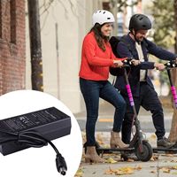 42V Fast Charging Electric Scooter Charger With LED Indicator-Suitable Xiaomi M365/Pro 2,AOVO,Ninebot Es 1 2 3 4-UK Plug-AT20
