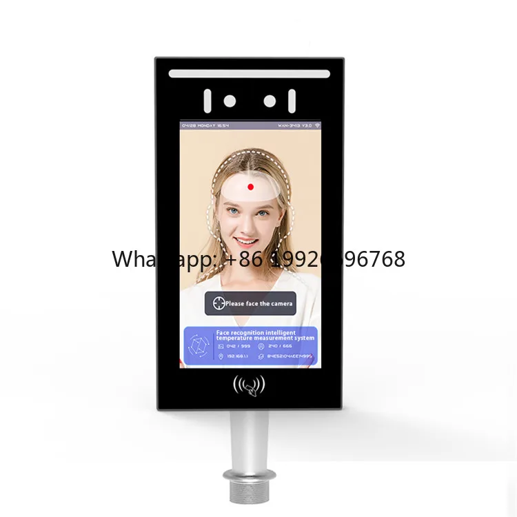 Professional Access Control Time  System Multi-language Android Smart Identity Verification Face Recognition Reset