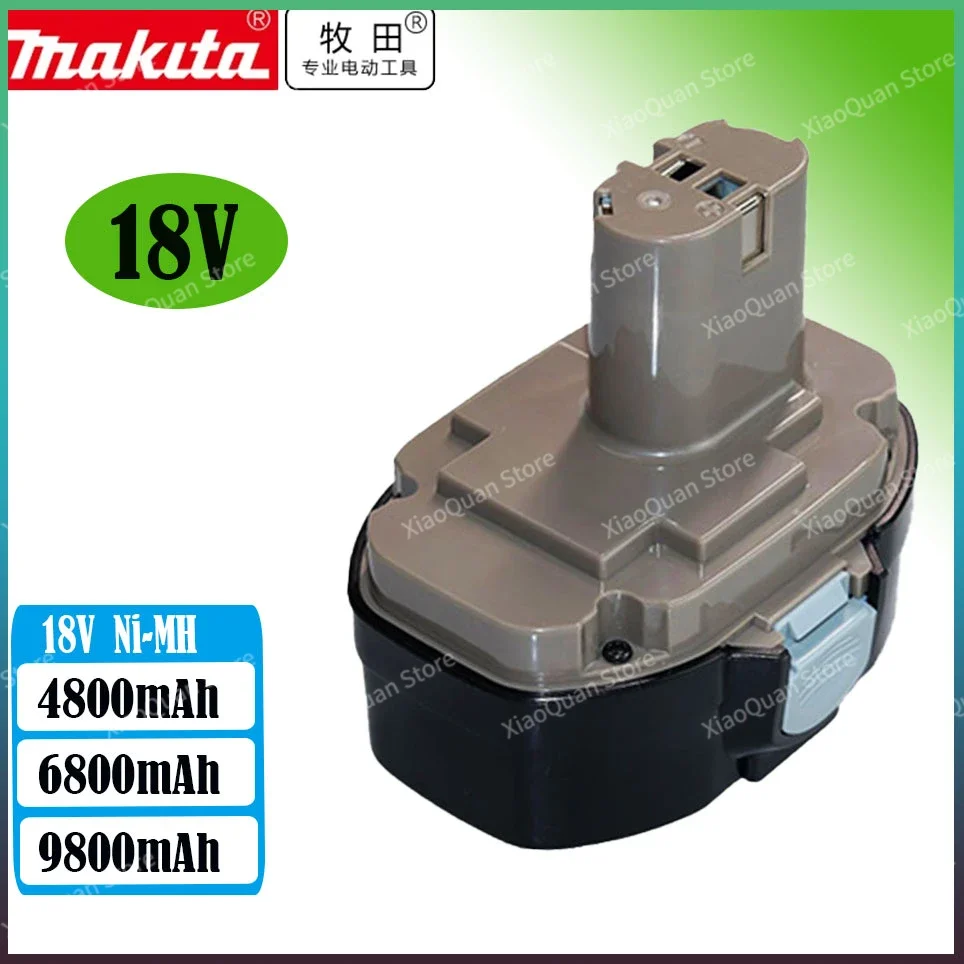 

Аккумулятор Makita 18 в, 9800 Ач, 4800 мАч, 1822 мАч, Ni-MH, замена аккумулятора PA18 1823 1833 1834 1835 1835F 192828-1 192829-9