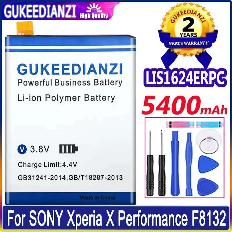 

Аккумулятор мобильного телефона LIS1624ERPC 5400 мАч для Sony Xperia X Performance F8132 Safe