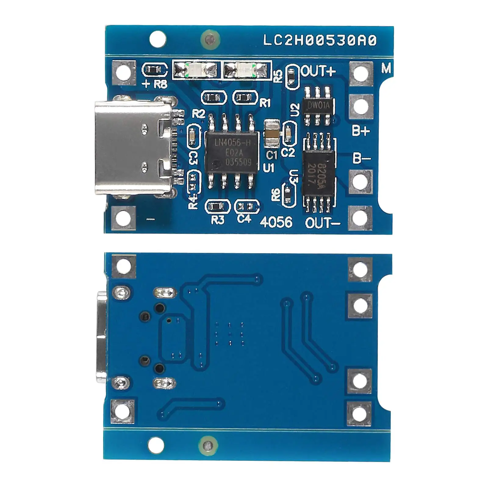 5V 1A Micro USB 18650 type-c Lithium Battery Charging Board Charger Module+Protection Dual Functions TP4056 18650