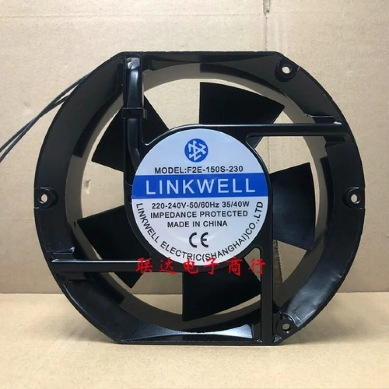 

C for LINKWELL F2E-150S-230 AC220-240V 35/40W 17CM cabinet cooling fan