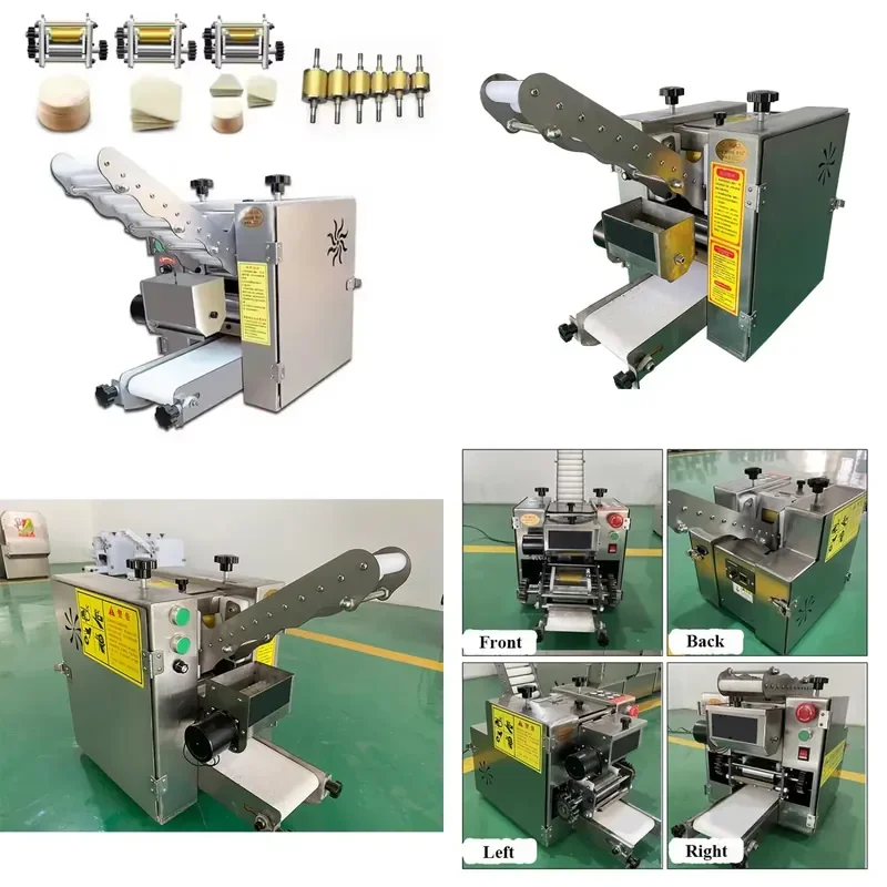 2026 Hot！ New Style Samosa Sheet Chapati Pressing Machine Dumpling Wrapper Wheat Flour Tortilla Making Machine Roti Maker