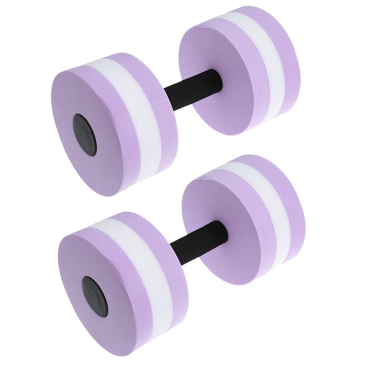 

2 PCS Low Water Absorption Dumbbells Aquatic Exercise Barbells for Pool Fitness Equipment Hand