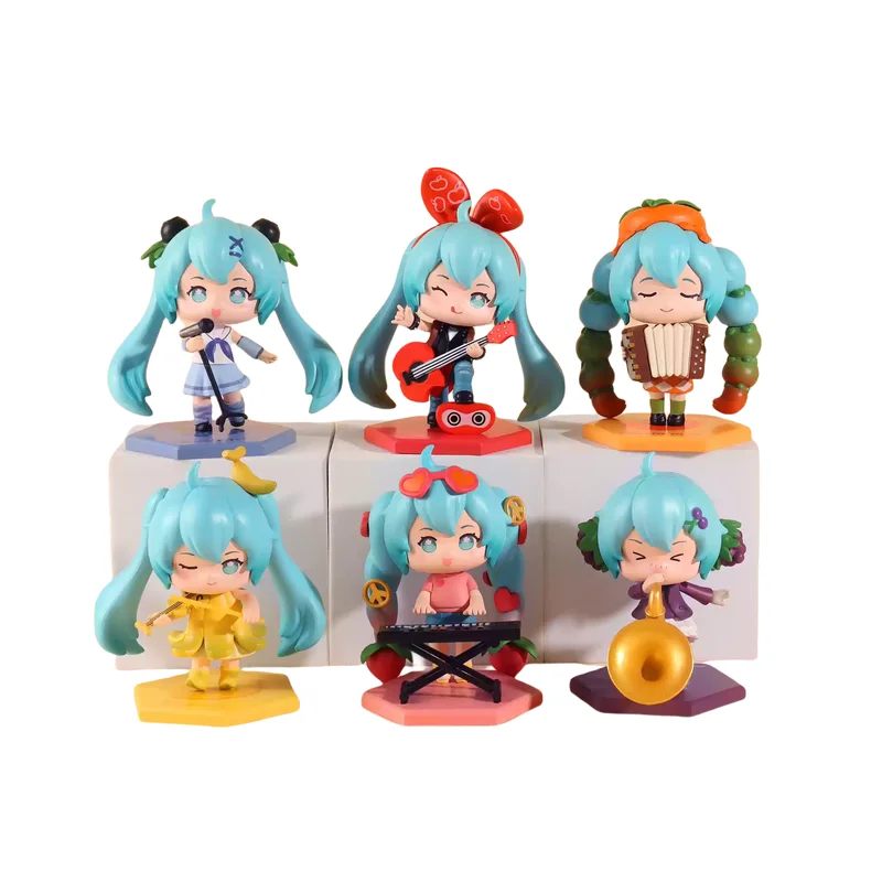 Miku Anime Figure Assembly Dolls Around Dolls Girls Cute Anime Blind Box Birthday Gift Fashion Doll Decor Girl Cute Surprise