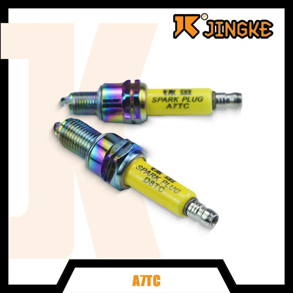 

1Pc Iridium Spark Plug D8TC A7TC For CG Series Vertical Engine 125cc 150cc 200cc 250cc Off-road Motorcycle Scooter