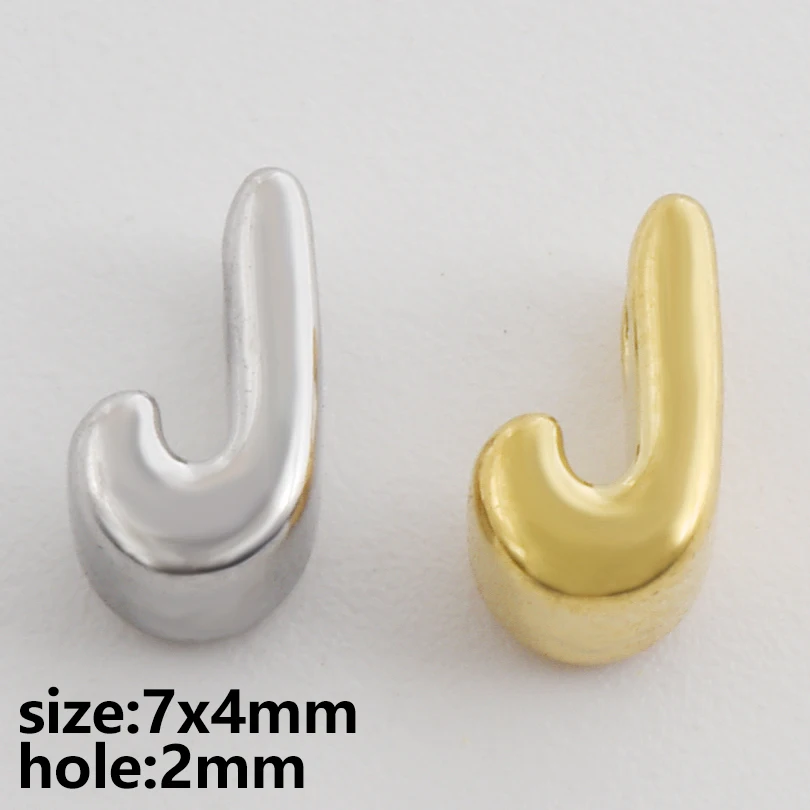 8-26 teile/los Exquisite Kompakte Edelstahl 26 Buchstaben A-Z Charm Anhänger Schmuck Machen Handwerk Diy Halskette Armband Zubehör – Detail 11