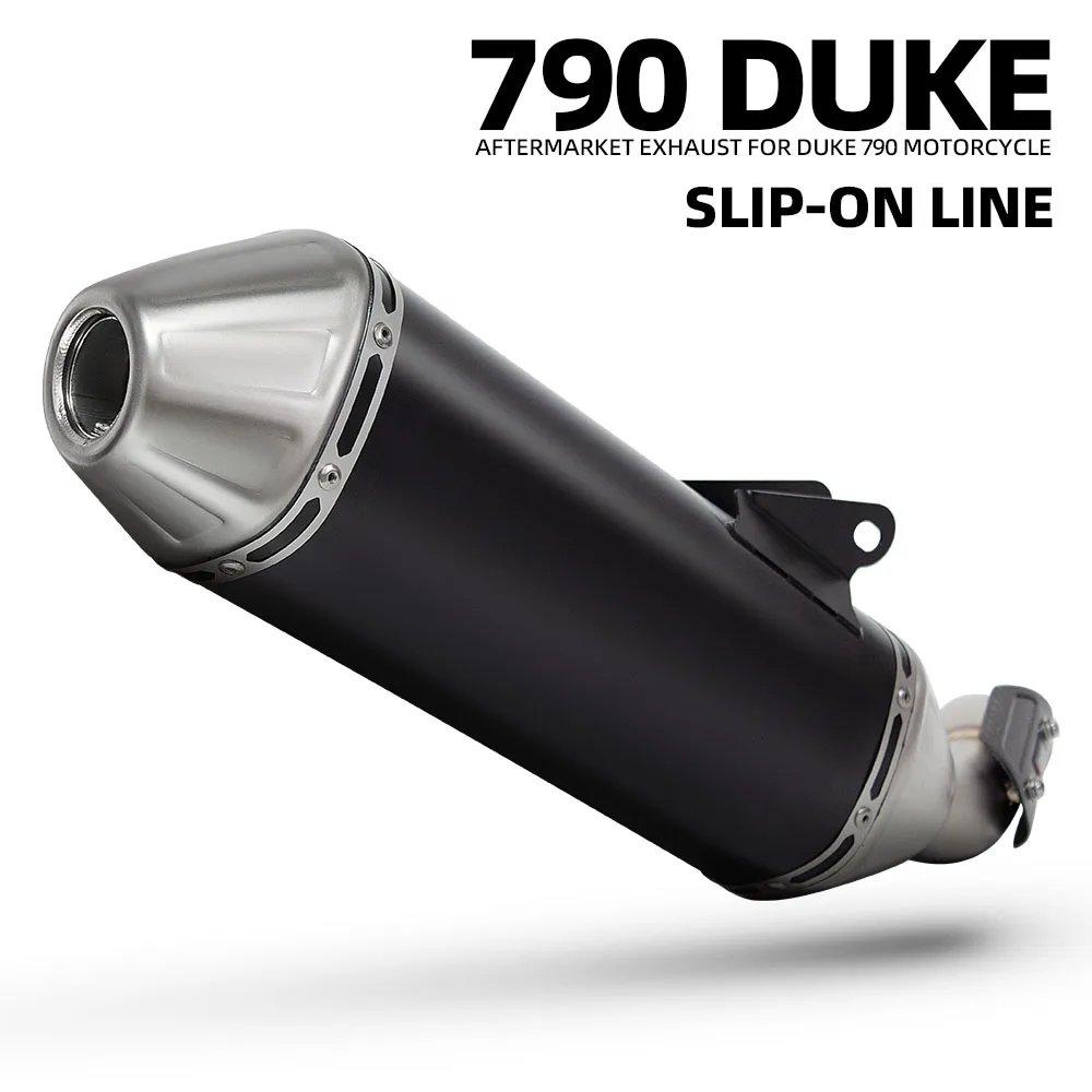 

For Duke790 Duke890 790Duke 890Duke Motorcycle Exhaust Tail Pipe Slide Kit Street bike muffler with DB Killer