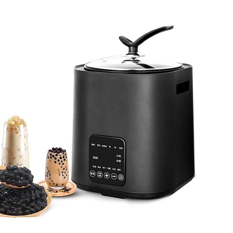 Milk Tea Shop 9L Bubble Tea Pearls Cooking Pot 220V 1300W Tapioca Pearls Sago Cooker Making Machine