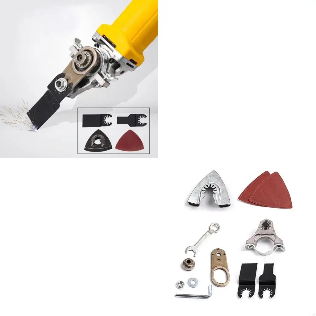 

P82E Профессиональный угловой шлифовальный камень изменилась на универсальные сокровища Многофункциональные инструменты резки