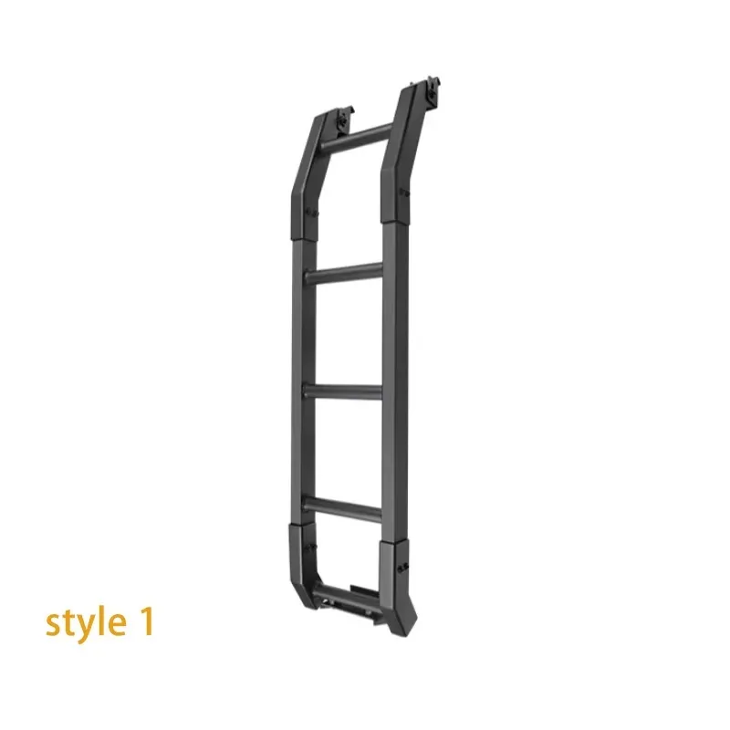 STLF Best-selling Tail Door Ladder For JB74 JB74 2019+ Tailgate Ladder Kit Metal Stairs Rear Ladder Protection