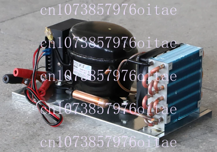 BD35HC DC Compressor Unit Vehicle Refrigerator Freezer Refrigeration Unit Condensing Unit DC12V24V48V