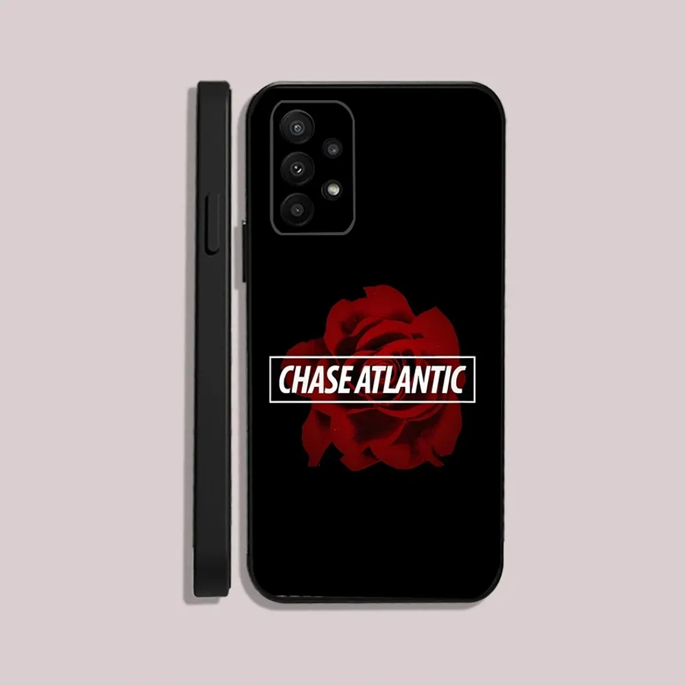 C-Chase A-Atlantic  Phone Case For Samsung S24,23,22,30,21,10,9,Ultra,Plus,Lite,FE,5G Black Soft Case