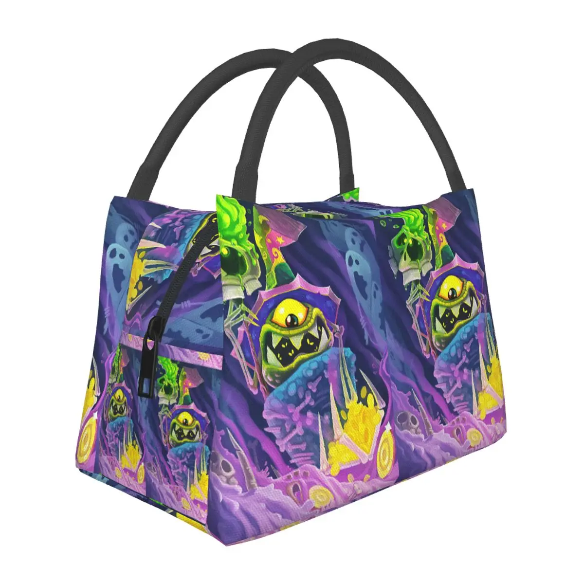 Cartoon Games Rayman Legends Insulated Lunch Bag for School Picnic Storage Food Boxes Container Cooler Thermal Lunch Box Tote