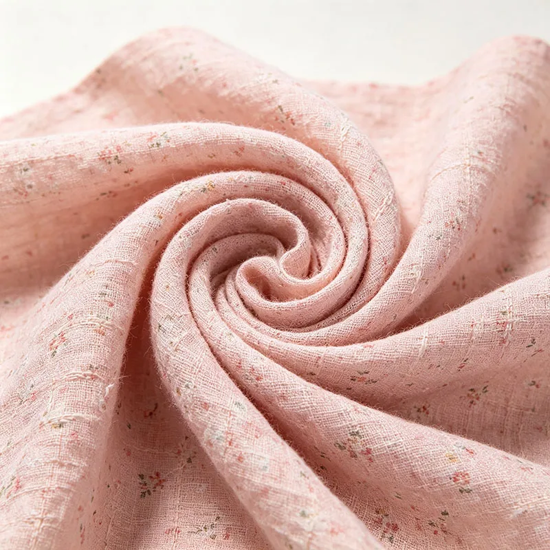 Big Discount Hot Sale Ramie Cloth Printed Plain Weave Thickened Natural Fiber Skin Friendly Wrinkle Resistant Good Drape Bag Fab