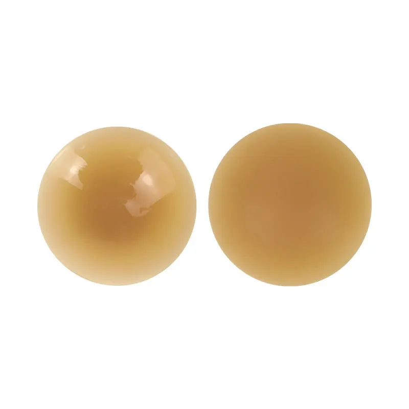

Ultra Thin Reusable Silicone Nipple Covers for Brown Skin Adhesive Breast Pasties Invisible Glue Stickers for Clothing