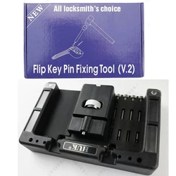 Strumento di fissaggio chiave HUK originale jbambine morsa chiave di vibrazione di rimozione Pin Flip-Key per strumento fabbro con quattro Pin s