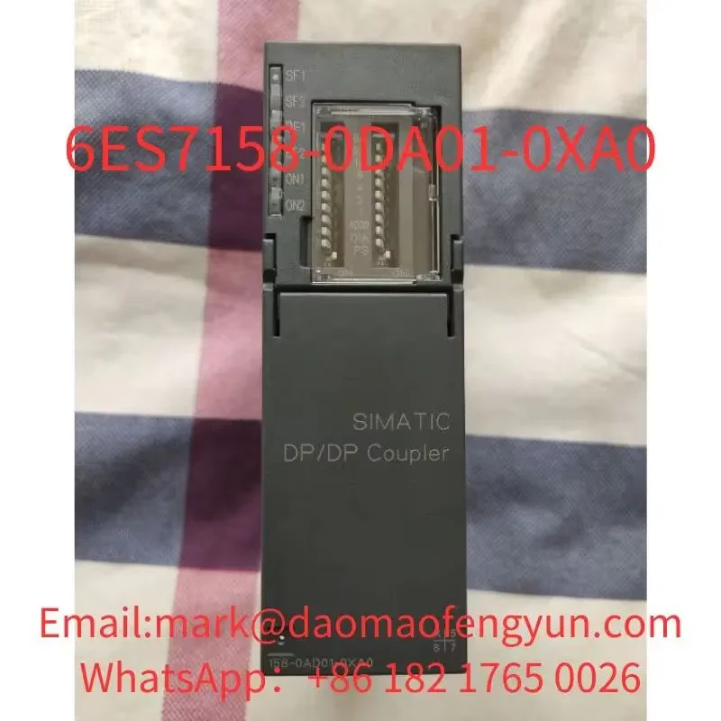 6ES7158-0DA01-0XA0 Used Tested OK, In Good Condition SMATIC S7 DP/DP Coupler